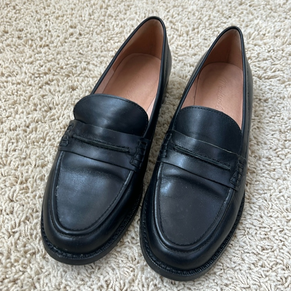 Madewell The Elinor Loafer leather